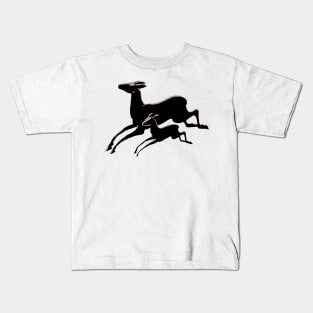 Deer and Fawn Kids T-Shirt